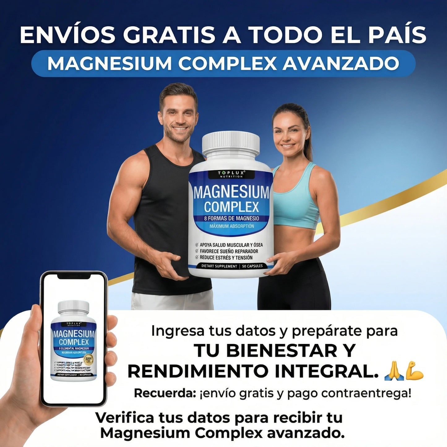 Magnesium Complex (90 cápsulas)