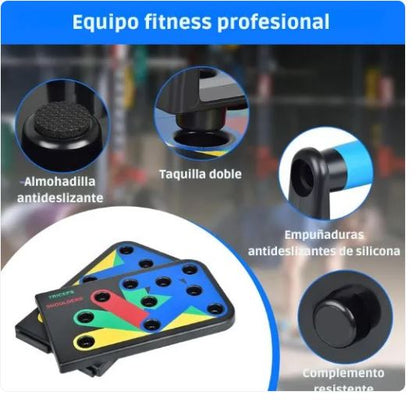 Tabla De Flexiones Push Up Completo