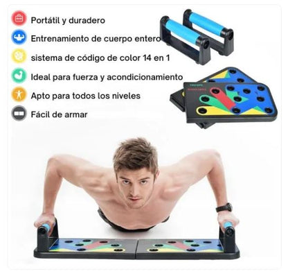 Tabla De Flexiones Push Up Completo