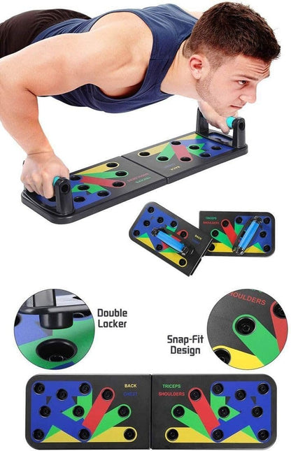 Tabla De Flexiones Push Up Completo