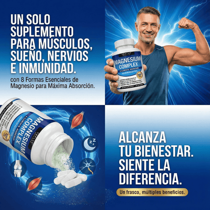 Magnesium Complex (90 cápsulas)