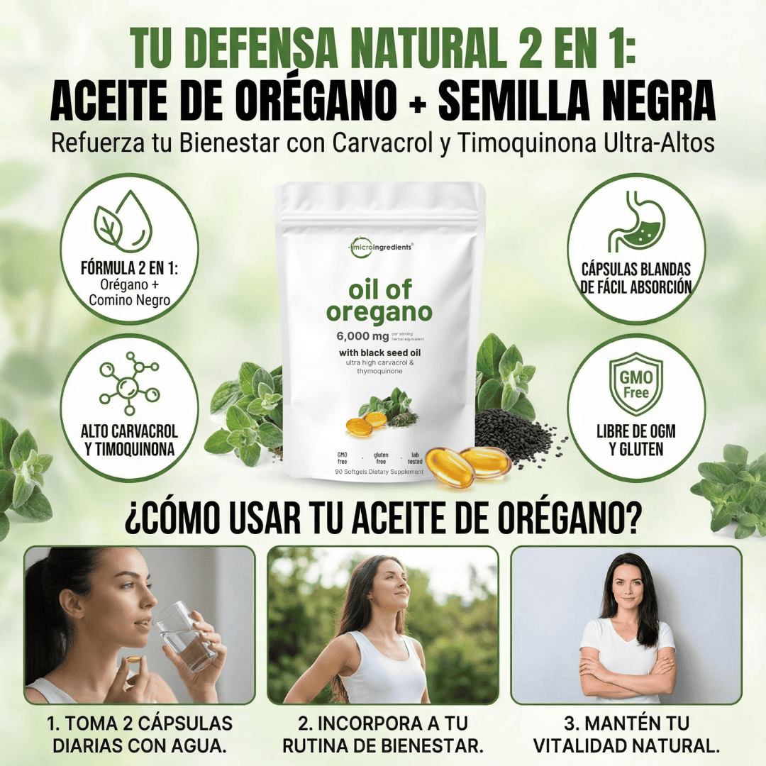 Oil of Oregano (90 cápsulas)